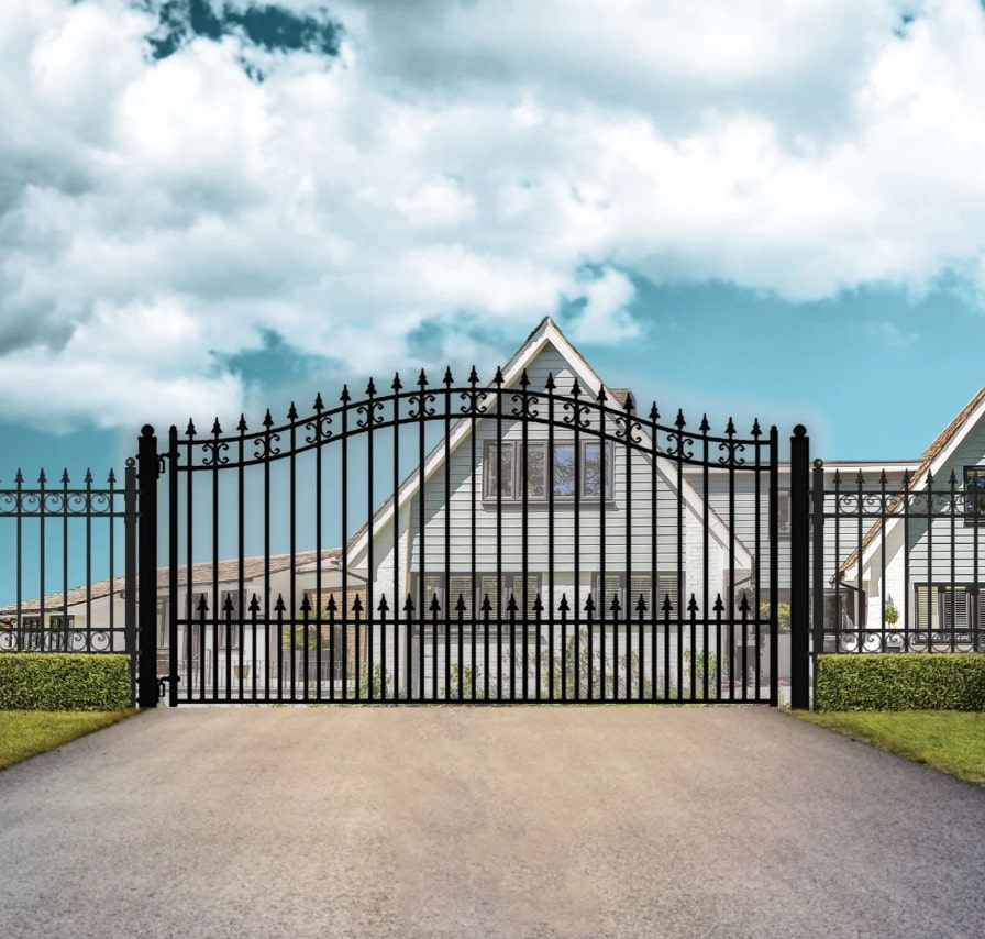 Driveway Gates & Private Home Fencing Collection at YBLGoods aka Your Best Life Goods