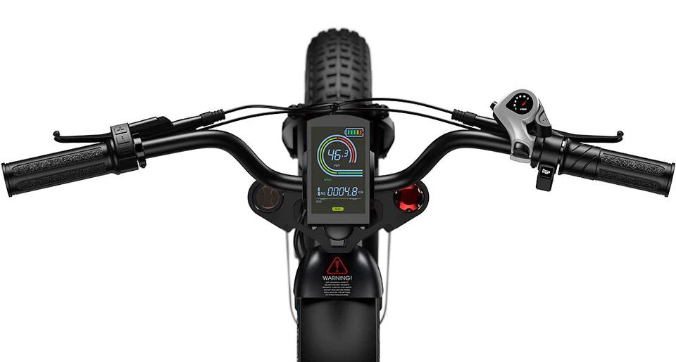 All New G-Force ZM Electric Bike with Full Color LCD Display