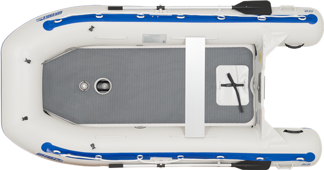 10'6" Sport Runabout Inflatable Boat (Sport Runabouts Series) Drop Stitch Deluxe Package by SeaEagle 106SRDK_D SeaEagle