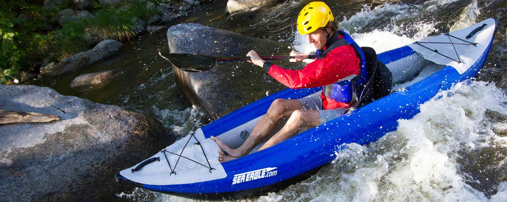 Sea Eagle 300x Explorer Inflatable Kayak Pro Carbon Package