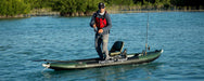 385fta FastTrack™ Angler Series Inflatable Fishing Boat Swivel Seat Fishing Rig Package by SeaEagle 385FTAK_FR SeaEagle