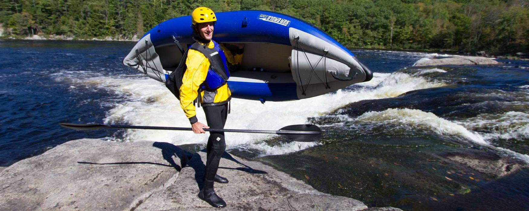 300x Explorer Inflatable Kayak Pro Carbon Package by SeaEagle 300XK_PC SeaEagle