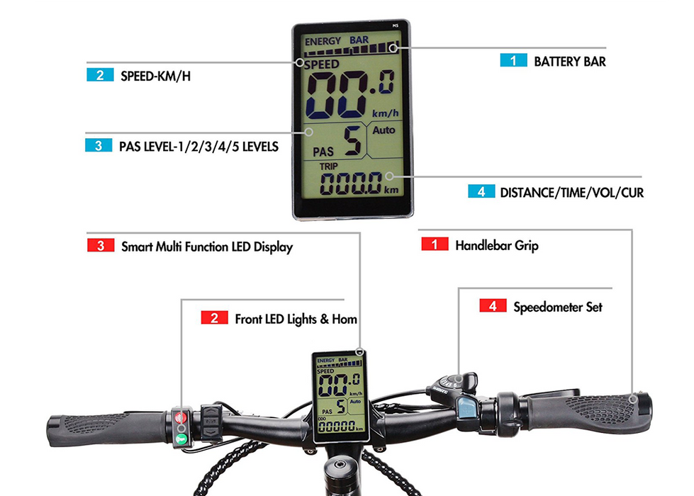 Ranger mountain Nakto Electric Bikes