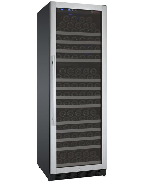 Allavino 24" Wide FlexCount II Tru-Vino 177 Bottle Single Zone Stainless Steel Right Hinge Wine Refrigerator Allavino