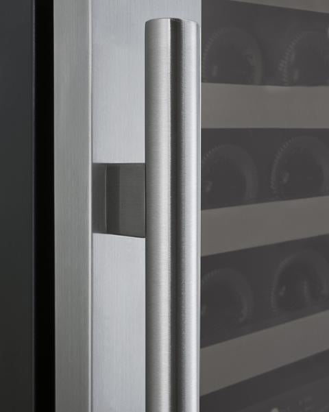 Allavino 24" Wide FlexCount II Tru-Vino 172 Bottle Dual Zone Stainless Steel Right Hinge Wine Refrigerator Allavino