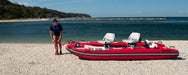 FastCat™ Catamaran Inflatable Boat Swivel Seat Canopy Package by SeaEagle FASTCAT12K_SWC SeaEagle