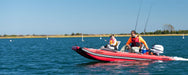 FastCat™ Catamaran Inflatable Boat Swivel Seat Canopy Package by SeaEagle FASTCAT12K_SWC SeaEagle