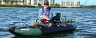 350fx Fishing Explorer Inflatable Fishing Boat Deluxe Solo Package by SeaEagle 350FXK_DS SeaEagle