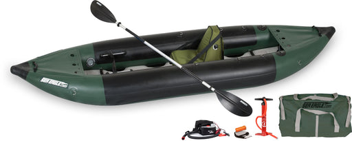 350fx Fishing Explorer Inflatable Fishing Boat Deluxe Solo Package by SeaEagle 350FXK_DS SeaEagle