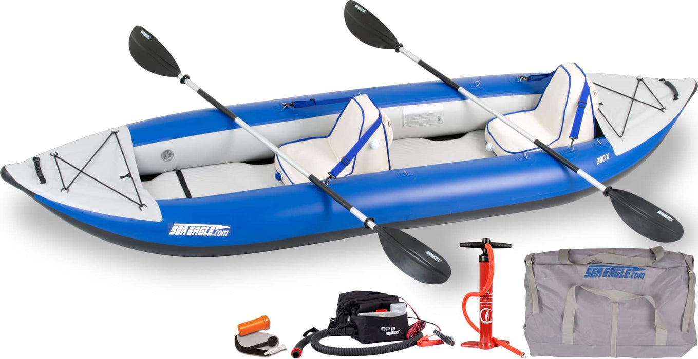 380x Explorer Inflatable Kayak Deluxe Package by SeaEagle 380XK_D SeaEagle