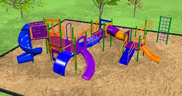 Commercial Playground #7384-02 by KidStuff PlaySystems KidStuff PlaySystems