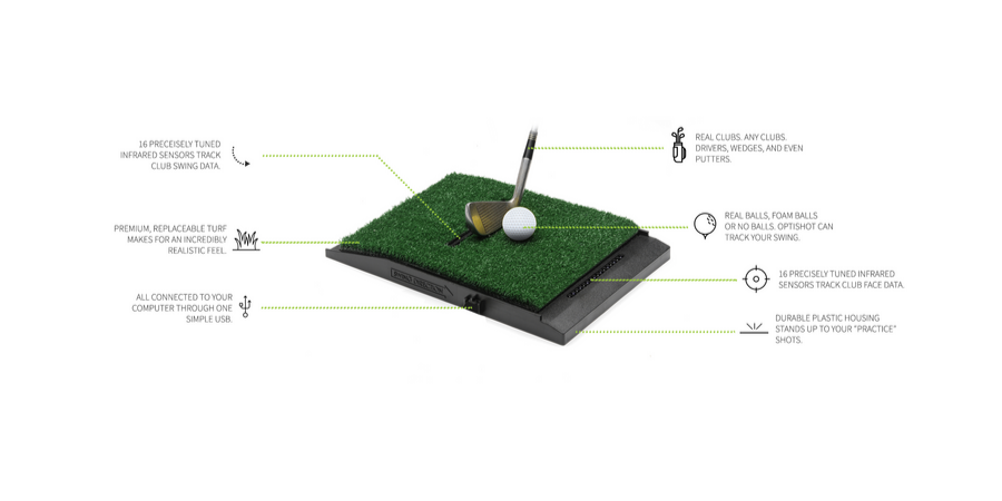 Golf in a Box: All in One Home Golf Simulator by Optishot Optishot