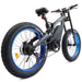 Ecotric Fat Tire Electric Bike Bison - Matte Black - BISON26-BL Ecotric Electric Bikes