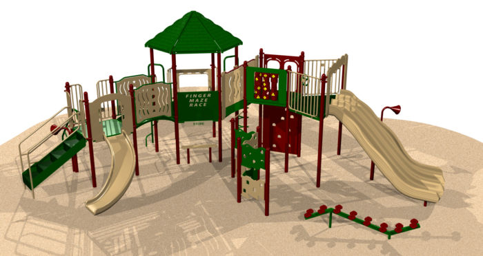Commercial Playground #6747-02 by KidStuff PlaySystems KidStuff PlaySystems