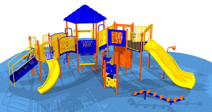 Commercial Playground #6747-02 by KidStuff PlaySystems KidStuff PlaySystems