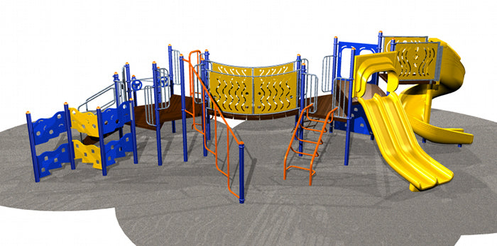 Commercial Playground #7141-02-122 by KidStuff PlaySystems KidStuff PlaySystems