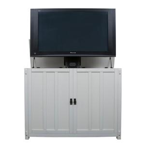 Elevate 72013 White Mission Style TV Lift Cabinet for 50" Flat screen TVs by TouchStone TouchStone