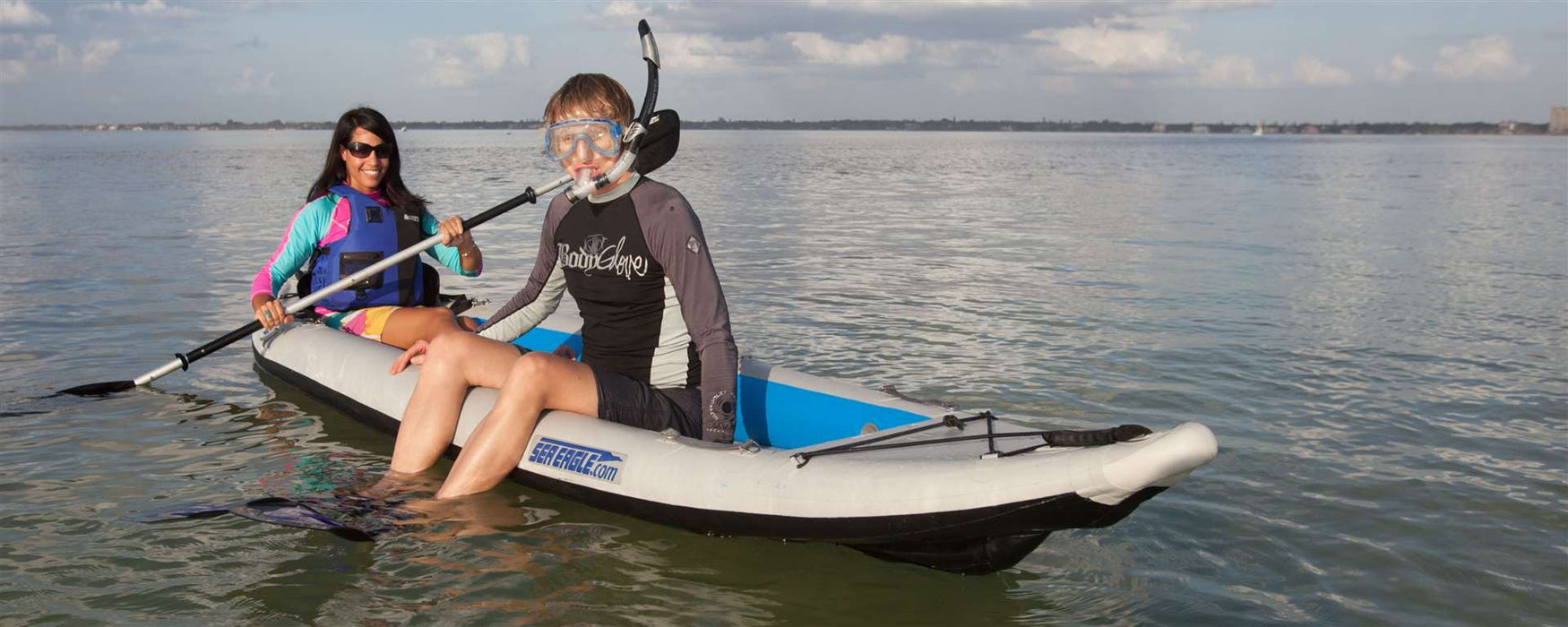 385ft FastTrack™ Inflatable Kayak Deluxe Package by SeaEagle 385FTK_D SeaEagle