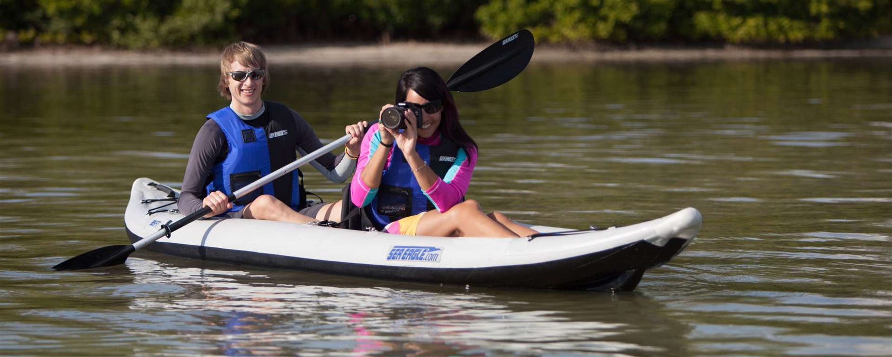 385ft FastTrack™ Inflatable Kayak Deluxe Package by SeaEagle 385FTK_D SeaEagle