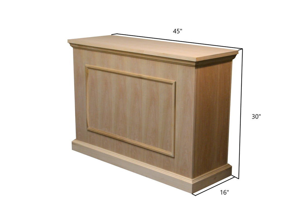 Mini Elevate 75012 Unfinished TV Lift Cabinet for 46" Flat screen TVs by TouchStone TouchStone