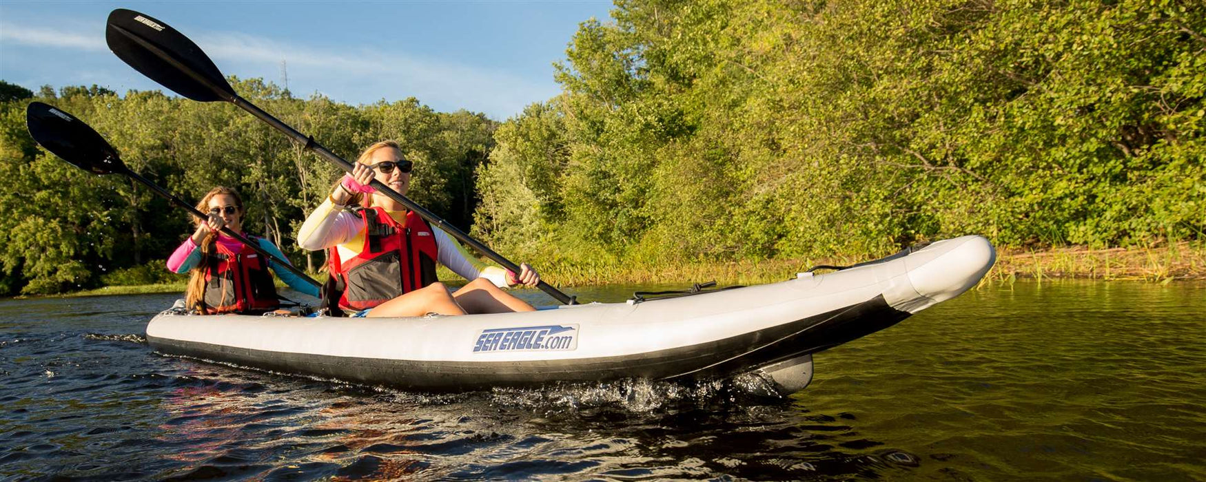 465ft FastTrack™ Inflatable Kayak Pro 2 Person Package by SeaEagle 465FTK_P2 SeaEagle