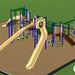 Commercial Playground #7686-02 by KidStuff PlaySystems KidStuff PlaySystems