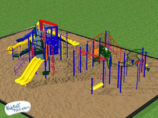 Commercial Playground #7691-02-191 by KidStuff PlaySystems KidStuff PlaySystems