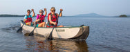 Travel Canoe 16 Inflatable Canoe Wood/Web Seats Electric Pump for 3 Package by SeaEagle TC16K_EP3W SeaEagle