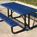 Commercial Playground 6ft Steel Picnic Table #9200 KidStuff PlaySystems KidStuff PlaySystems