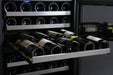 Allavino 24" Wide FlexCount II Tru-Vino 56 Bottle Dual Zone Stainless Steel Right Hinge Wine Refrigerator Allavino