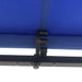 Aleko Retractable Black Frame Patio Awning 10 x 8 Feet - Blue - AB10X8BLUE30-AP at YBLGoods Aleko