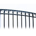 Aleko Steel Dual Swing Driveway Gate - Paris Style - 18 x 6 Feet - DG18PARD at YBLGoods Aleko