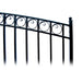 Aleko Steel Single Swing Driveway Gate - PARIS Style - 16 x 6 Feet - DG16PARSSW-AP at YBLGoods Aleko