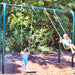 Commercial Playground Arch Swings: 42002 One Bay 2 Seats KidStuff PlaySystems KidStuff PlaySystems