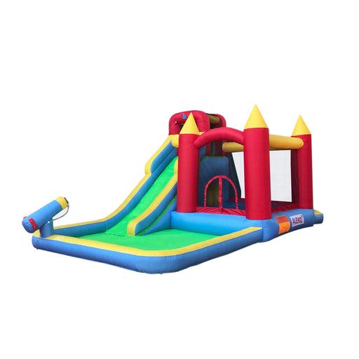 Aleko Inflatable Playtime 6-In-1 Bounce House with Slide, Splash Pool, and Ball Pit BHCOMBO-AP Aleko