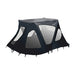 Aleko Winter Waterproof Canopy Tent for Inflatable Boats 8.5 ft long - Black  BWTENT250BK-AP Aleko