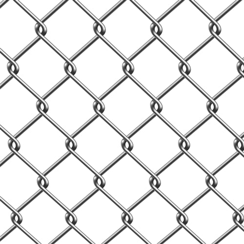 ALEKO Galvanized Steel 6 X 50 Feet (1.8 X 15m) Chain Link Fence Fabric, 11.5-AW Gauge CLF115G6X50-AP Aleko
