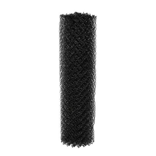 Aleko Galvanized Steel Chain Link Fence Fabric - 6 x 50 Feet - 9.5 AW Gauge - Black CLFB9.5G6X50-AP Aleko