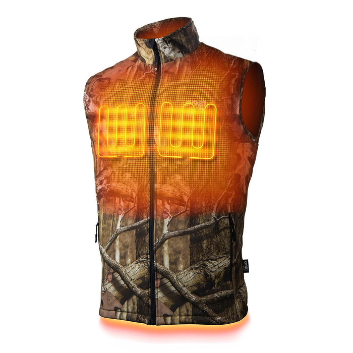 Gobi Heat Colorado Mens Heated Hunting Vest - Mossy Oak® Camo