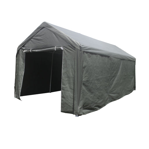 Aleko Heavy Duty Outdoor Canopy Carport Tent - 10 X 20 FT - Gray CP1020GR-AP Aleko