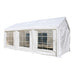Aleko Heavy Duty Outdoor Canopy Tent with Sidewalls and Windows - 10 X 20 FT - White  CPWT1020-AP Aleko