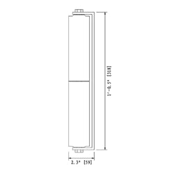 Aleko Steel Sliding Driveway Gate - LONDON Style - 18 x 6 Feet DG18LONSSL-AP Aleko