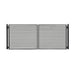 Aleko Steel Dual Swing Driveway Gate - MILAN Style - 12 x 6 Feet DG12MILD-AP Aleko