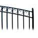 Aleko Steel Dual Swing Driveway Gate - PARIS Style - 14 x 6 Feet DG14PARD Aleko