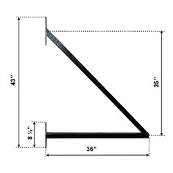 Aleko Steel Sliding Driveway Gate - PARIS Style - 12 x 6 Feet DG12PARSSL-AP Aleko