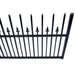 Aleko Steel Single Swing Driveway Gate - PRAGUE Style - 18 x 6 Feet DG18PRASSW-AP Aleko