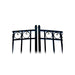 Aleko Steel Dual Swing Driveway Gate - PARIS Style - 14 x 6 Feet DG14PARD Aleko