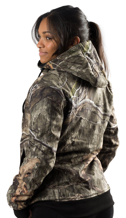 Gobi Heat Shadow Womens Heated Hunting Hoodie - Mossy Oak® Camo