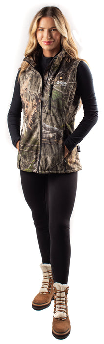 Gobi Heat Colorado Womens Heated Hunting Vest - Mossy Oak® Camo