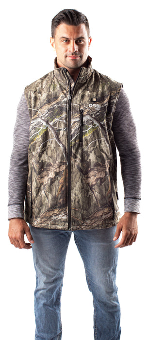 Gobi Heat Colorado Mens Heated Hunting Vest - Mossy Oak® Camo